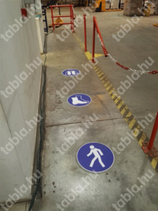 Taposásálló feliratok