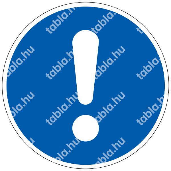 Rendelkező táblák és matricák