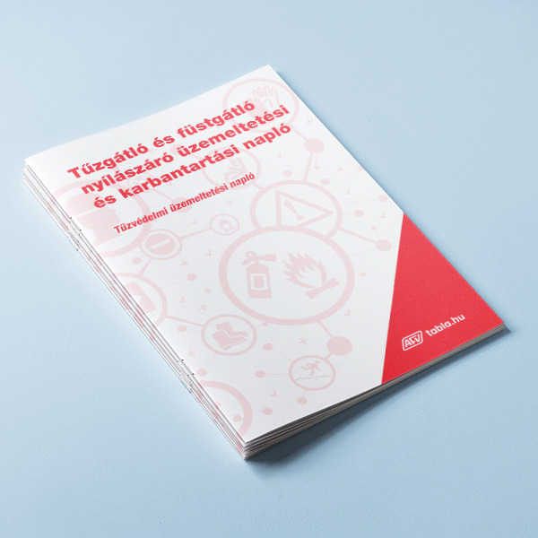 Tűzgátló és füstgátló nyílászáró üzemeltetési és karbantartási napló