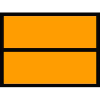 ADR/RID/ADN narancssárga matrica