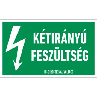 Kétirányú feszültség matrica / tábla