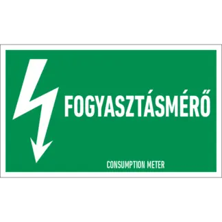 Fogyasztásmérő matrica