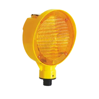 Villogó figyelmeztető lámpa (napelemes)