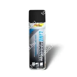 Vonaljelölő festék tartós fekete 750ml