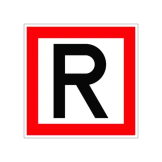 C.6.m Meghirdetett közlekedési rend hajózási tábla