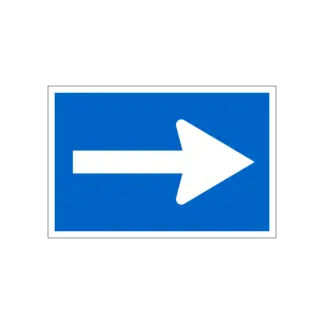 D.3 Ajánlott haladási irány hajózási tábla