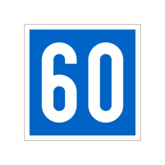 E.5.1 Vesztegelni szabad (adott távolságon belül) hajózási tábla