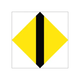 B.4 Hajóút átmenet (bal part) hajózási tábla