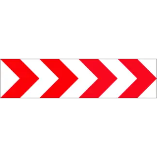 Iránytábla (jobbra) KRESZ közlekedési tábla