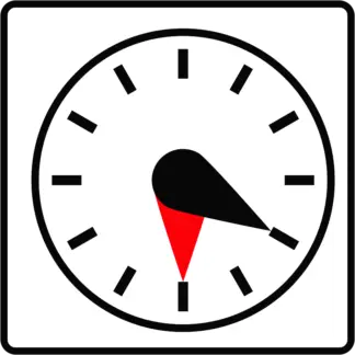 Parkolótárcsa KRESZ közlekedési tábla