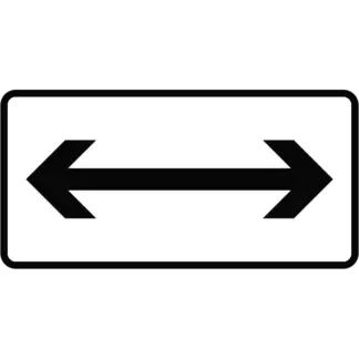 Tilalom közepe KRESZ közlekedési tábla