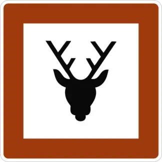 Vadaspark KRESZ közlekedési tábla