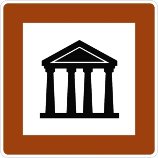 Múzeum KRESZ közlekedési tábla