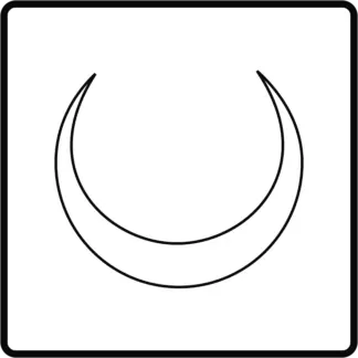 Felekezeti jelkép (iszlám) KRESZ közlekedési tábla