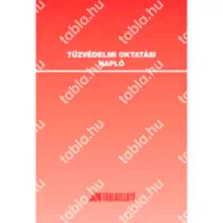 Tűzvédelmi oktatási napló