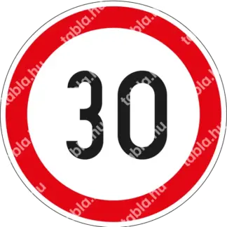 30 km/h matrica