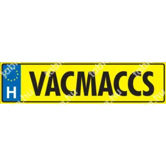 Vicces névtábla egyedi felirattal