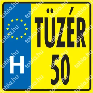 Vicces névtábla egyedi felirattal