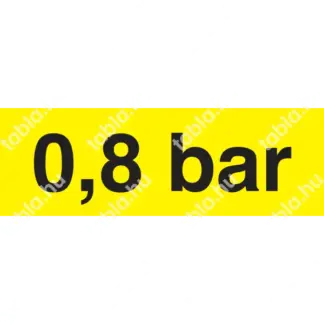 0,8 bar matrica