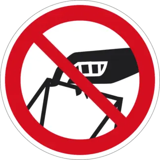 Nem hulladéktároló! matrica (piktogram)