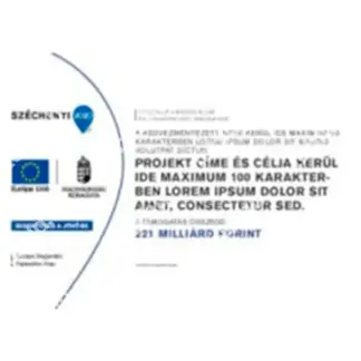 SZÉCHENYI 2020 pénzügyi eszközök emlékeztető tábla