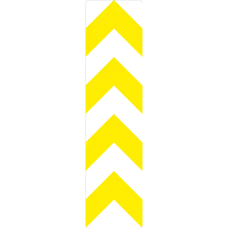 Útsorompót ellenőrző fedező jelzőre figyelmeztető vasúti tábla