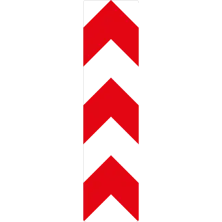 Jelzőtábla fénysorompót ellenőrző útátjáró-jelzőhöz vasúti tábla