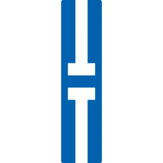 Fázishatár jelző vasúti tábla