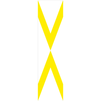 Bejárati jelzőre vagy külön előjelzővel nem rendelkező fény bejárati jelzőre figyelmeztető vasúti tábla