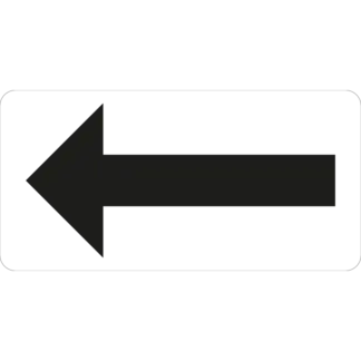 Űrszelvénybe benyúló létesítményre figyelmeztető vasúti tábla