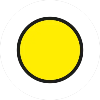 Megállj-jelző előjelző vasúti tábla