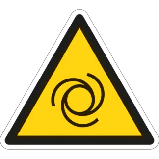 Automatikus működésű berendezés matrica (ISO 7010-W018 piktogram)